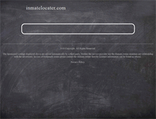 Tablet Screenshot of inmatelocater.com